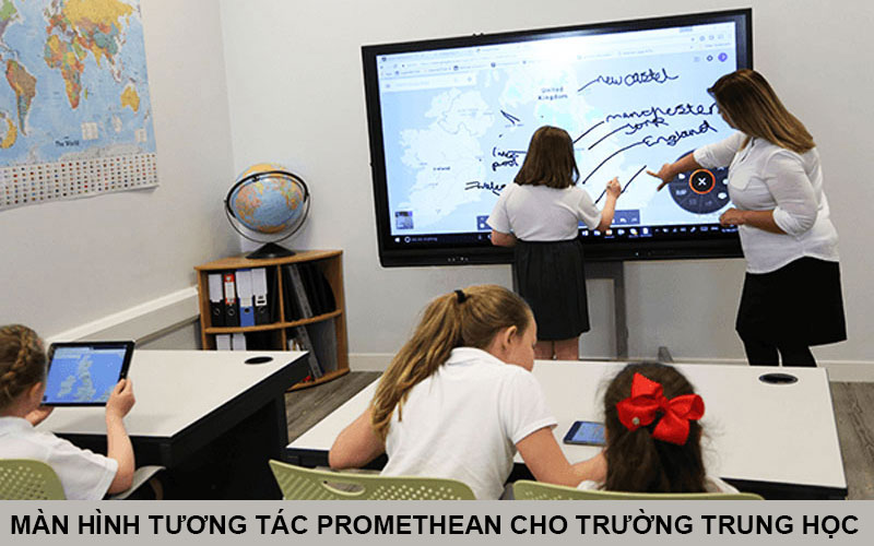 Màn hình tương tác cho trường trung học