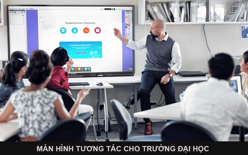 Màn hình tương tác cho trường Đại học