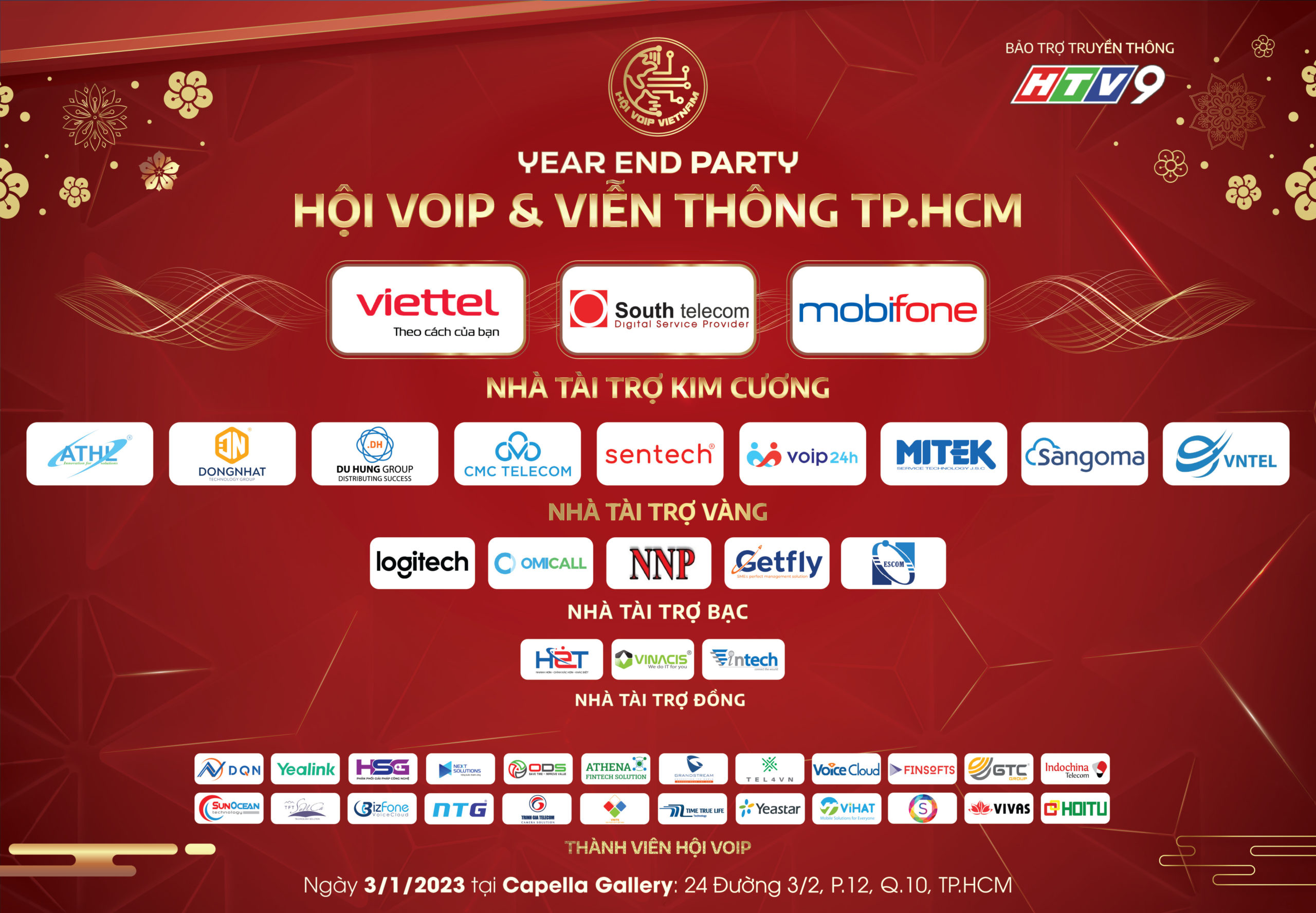 Du Hưng hân hạnh là Nhà tài trợ vàng cho sự kiện