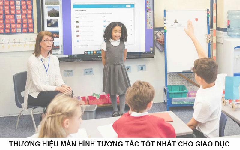 Thương hiệu màn hình tương tác tốt nhất cho giáo dục