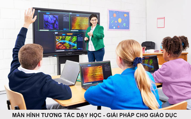 Màn hình tương tác dạy học – Giải pháp cho giáo dục