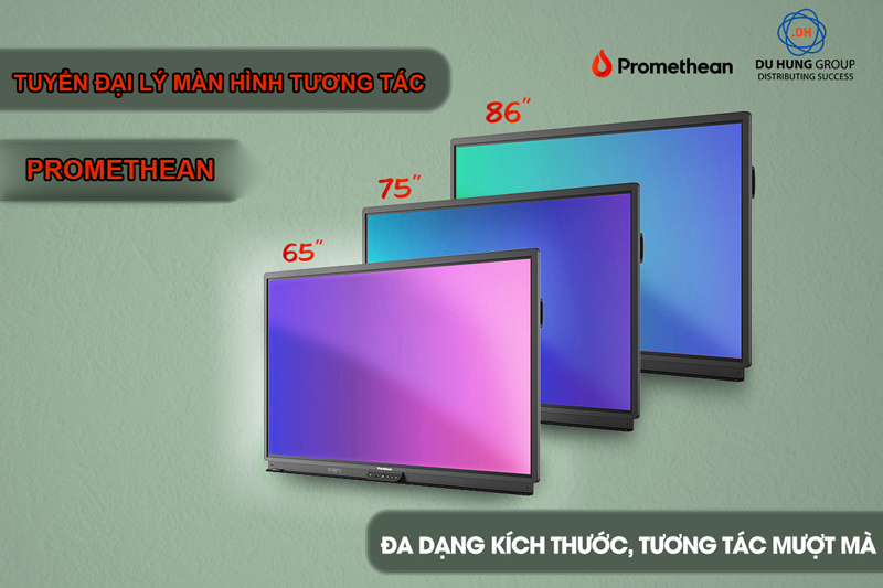 Tuyển Đại Lý phân phối màn hình tương tác Promethean