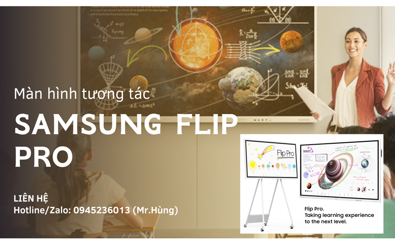 Màn hình tương tác thông minh Samsung Flip