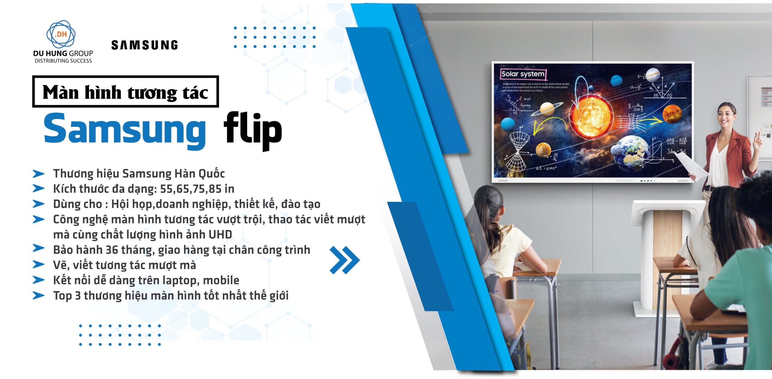 Bảng giá màn hình tương tác Samsung Flip tốt nhất tại TP.HCM