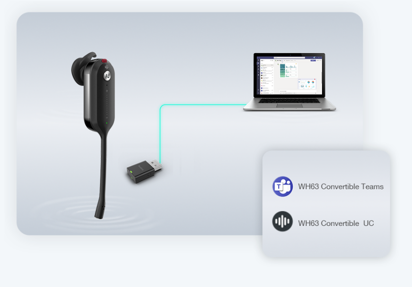 Tai nghe Yealink WH63 Portable