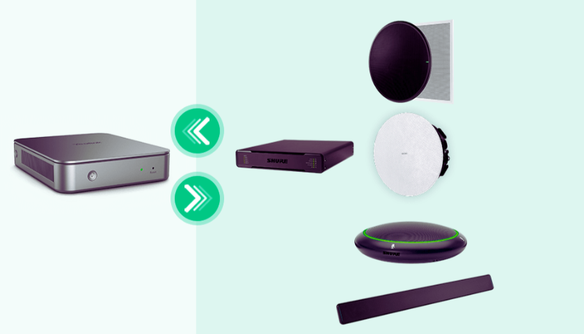 Giải pháp hội nghị truyền hình Yealink với Shure