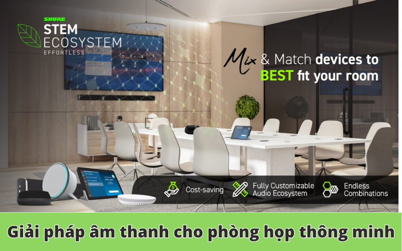 Giải pháp âm thanh cho phòng họp thông minh