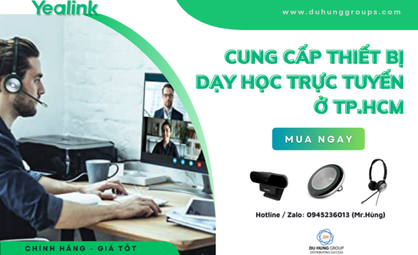 Bán thiết bị dạy học trực tuyến ở TP.HCM
