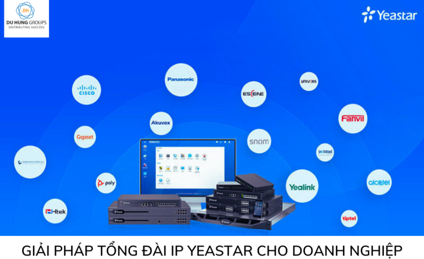 Giải pháp Tổng đài IP Yeastar cho doanh nghiệp
