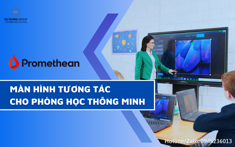 Màn hình tương tác cho phòng học thông minh