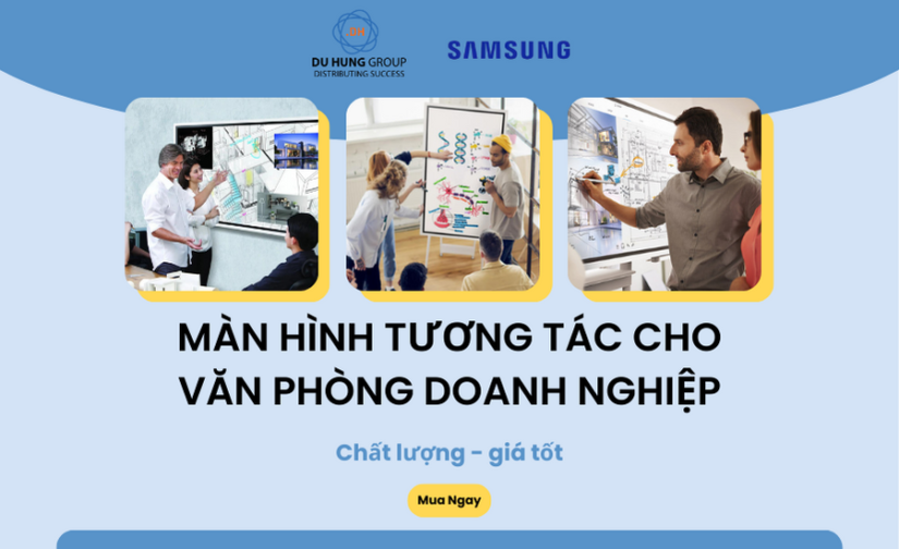 Màn hình tương tác cho văn phòng doanh nghiệp