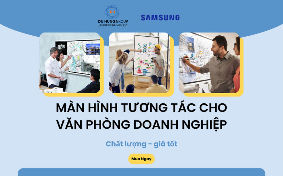 Màn hình tương tác cho văn phòng doanh nghiệp chất lượng, giá tốt