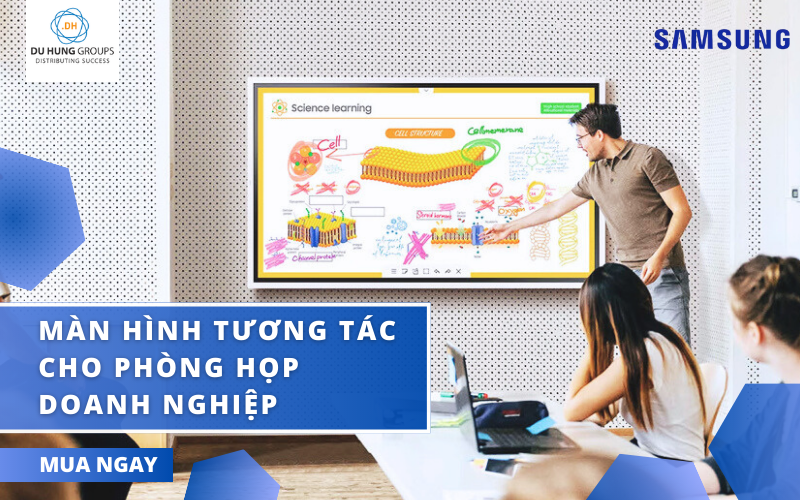 Màn hình tương tác tốt nhất cho phòng họp doanh nghiệp