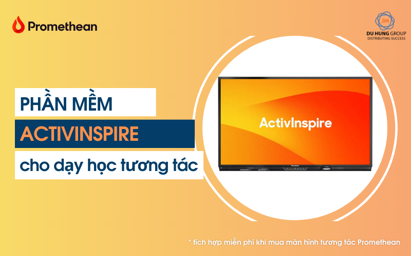 Phần mềm dạy học tương tác ActivInspire
