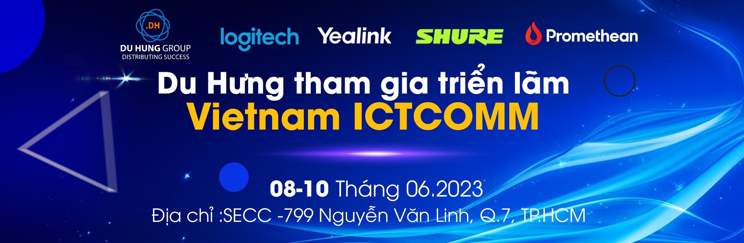 GIAN HÀNG DU HƯNG TẠI TRIỂN LÃM VIỆT NAM ICTCOMM 2022