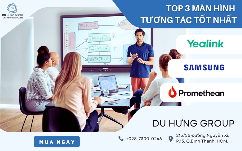Top 3 màn hình tương tác tốt nhất