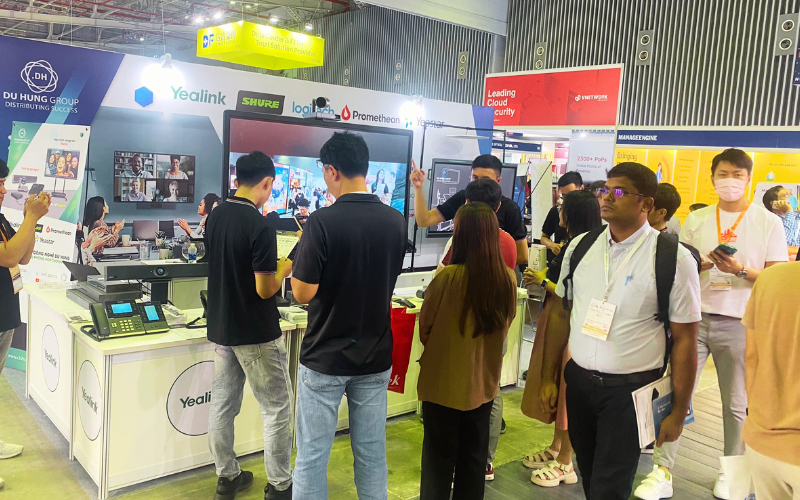 GIAN HÀNG DU HƯNG GROUP TẠI TRIỂN LÃM VIỆT NAM ICTCOMM 2023