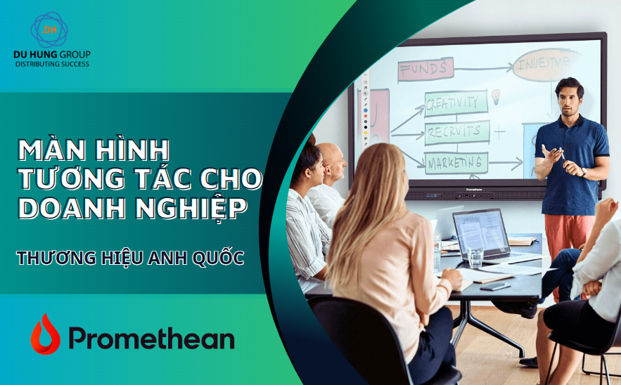 Màn hình tương tác cho doanh nghiệp thương hiệu Anh Quốc
