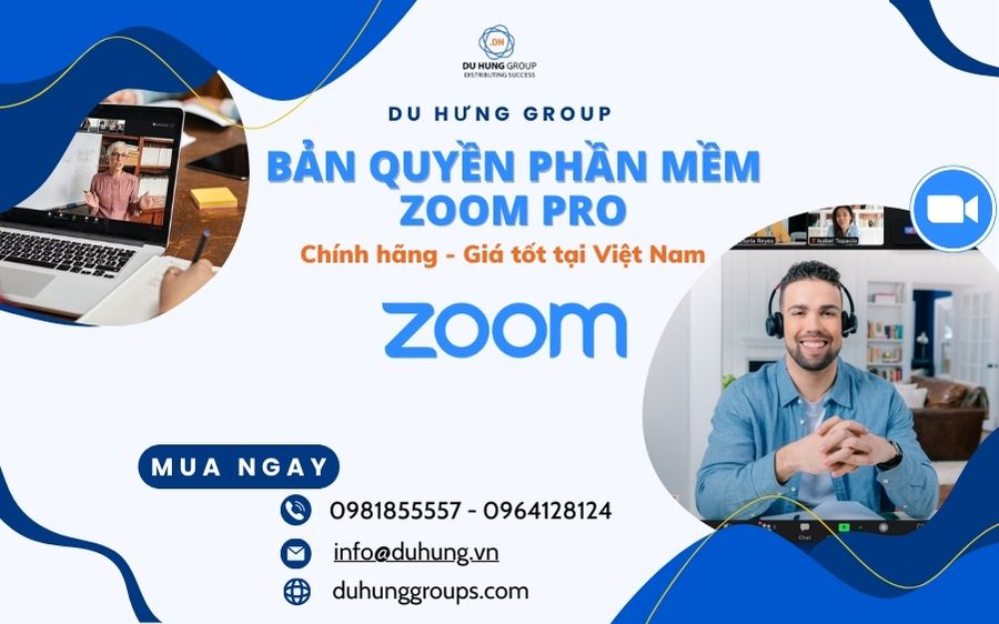 Mua bản quyền phần mềm Zoom Pro giá rẻ chính hãng tại Việt Nam