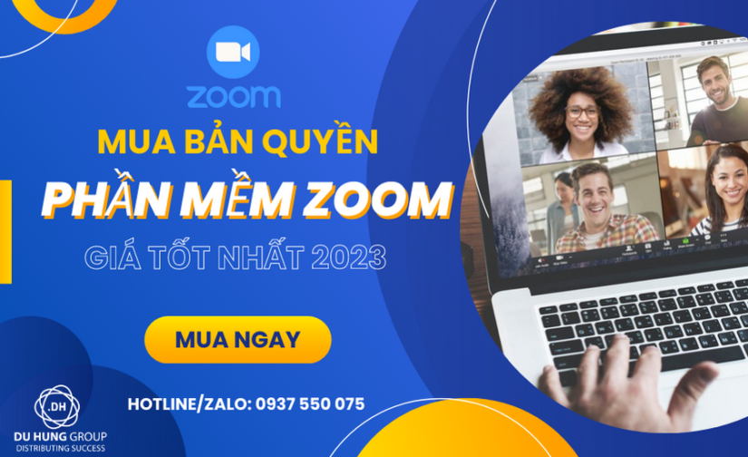 Mua bản quyền phần mềm Zoom giá rẻ 2023