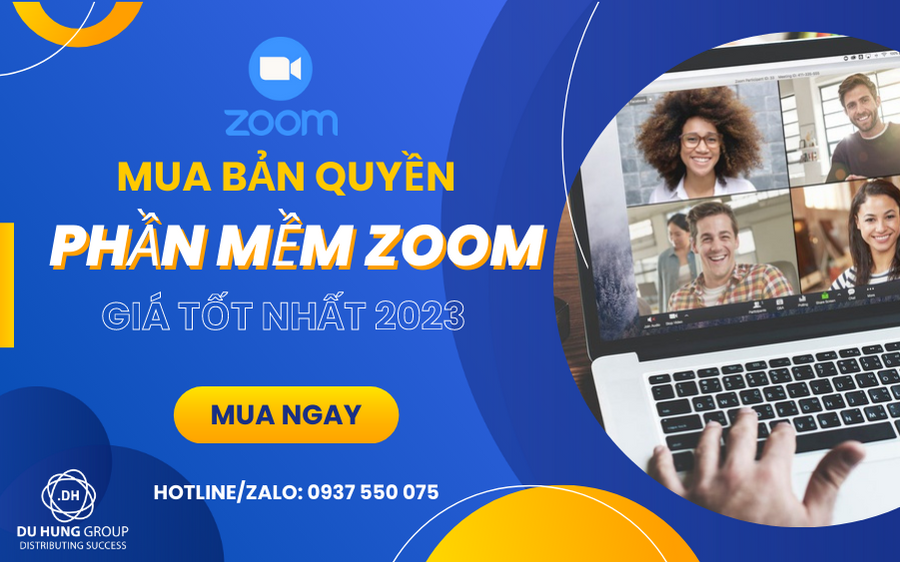 Mua bản quyền phần mềm Zoom giá rẻ 2023