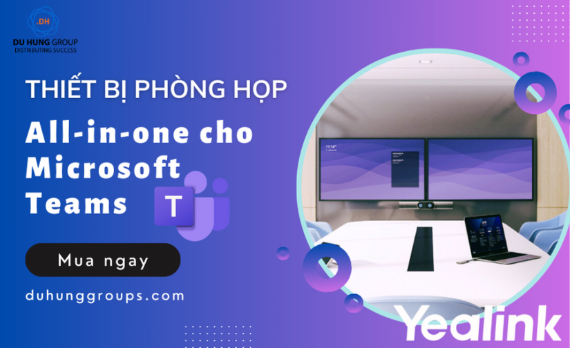 Thiết bị phòng họp All-in-one cho Microsoft Teams