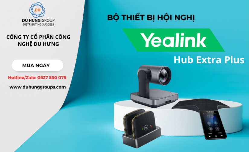 Bộ thiết bị hội nghị trực tuyến Yealink Hub Extra Plus