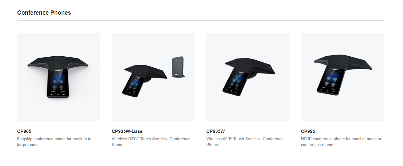 Điện thoại IP Yealink gồm những dòng sản phẩm nào?