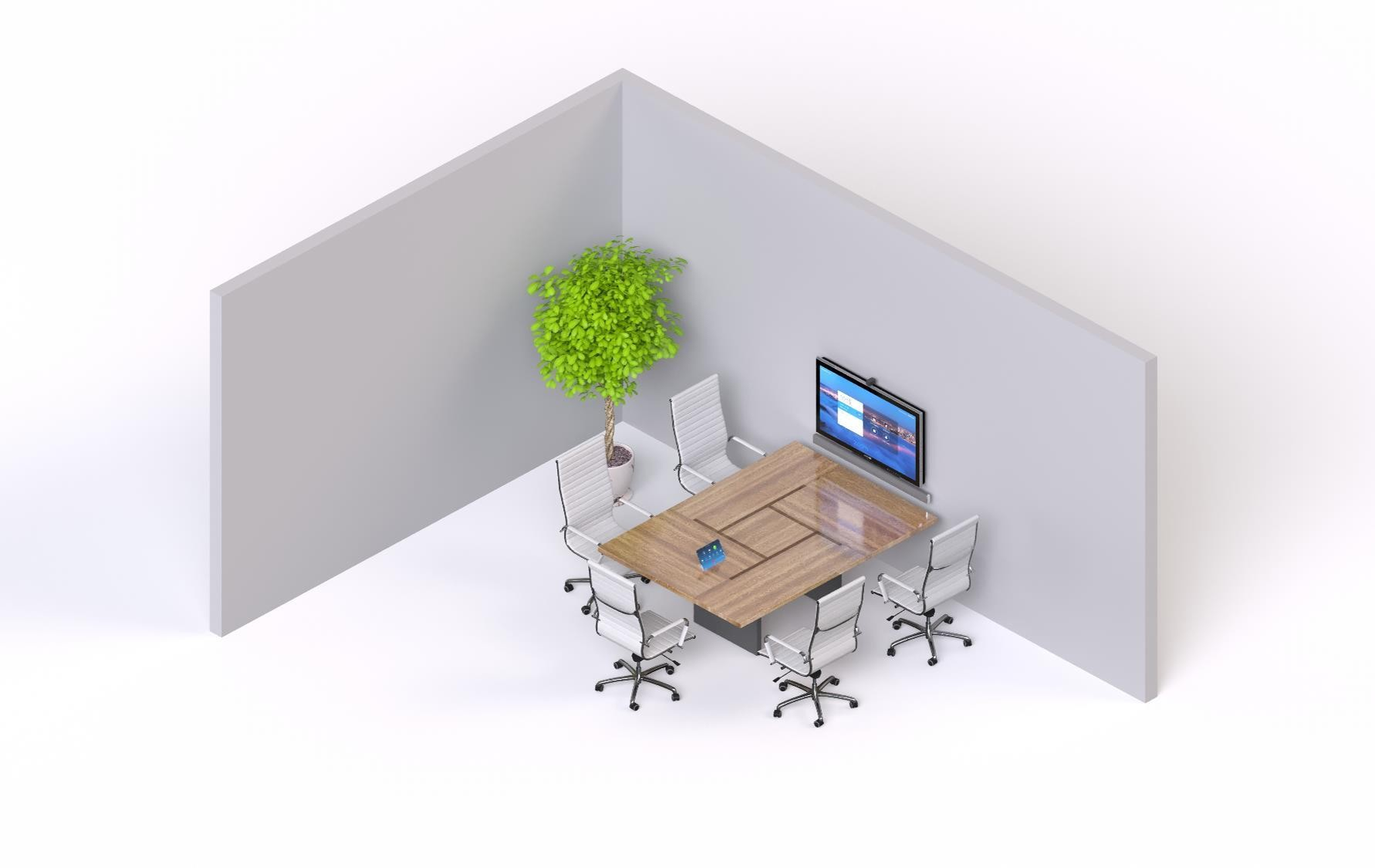 Bộ thiết bị hội nghị SmallY1 (Yealink UVC30 + Shure Stem Wall + Switch POE)