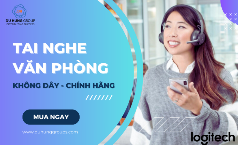 Tai nghe văn phòng không dây chính hãng