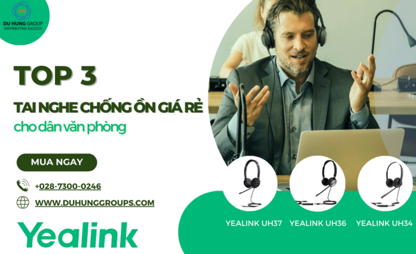 Top 3 tai nghe chống ồn giá rẻ cho dân văn phòng