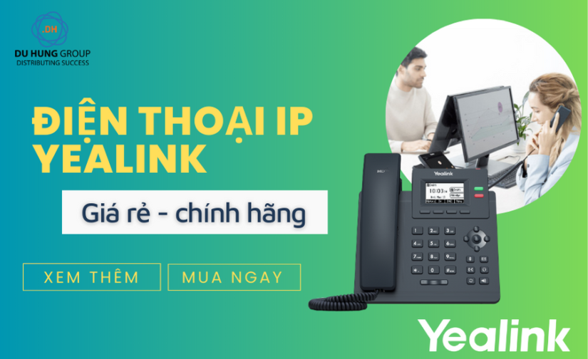 Bán điện thoại IP Yealink giá rẻ, chính hãng