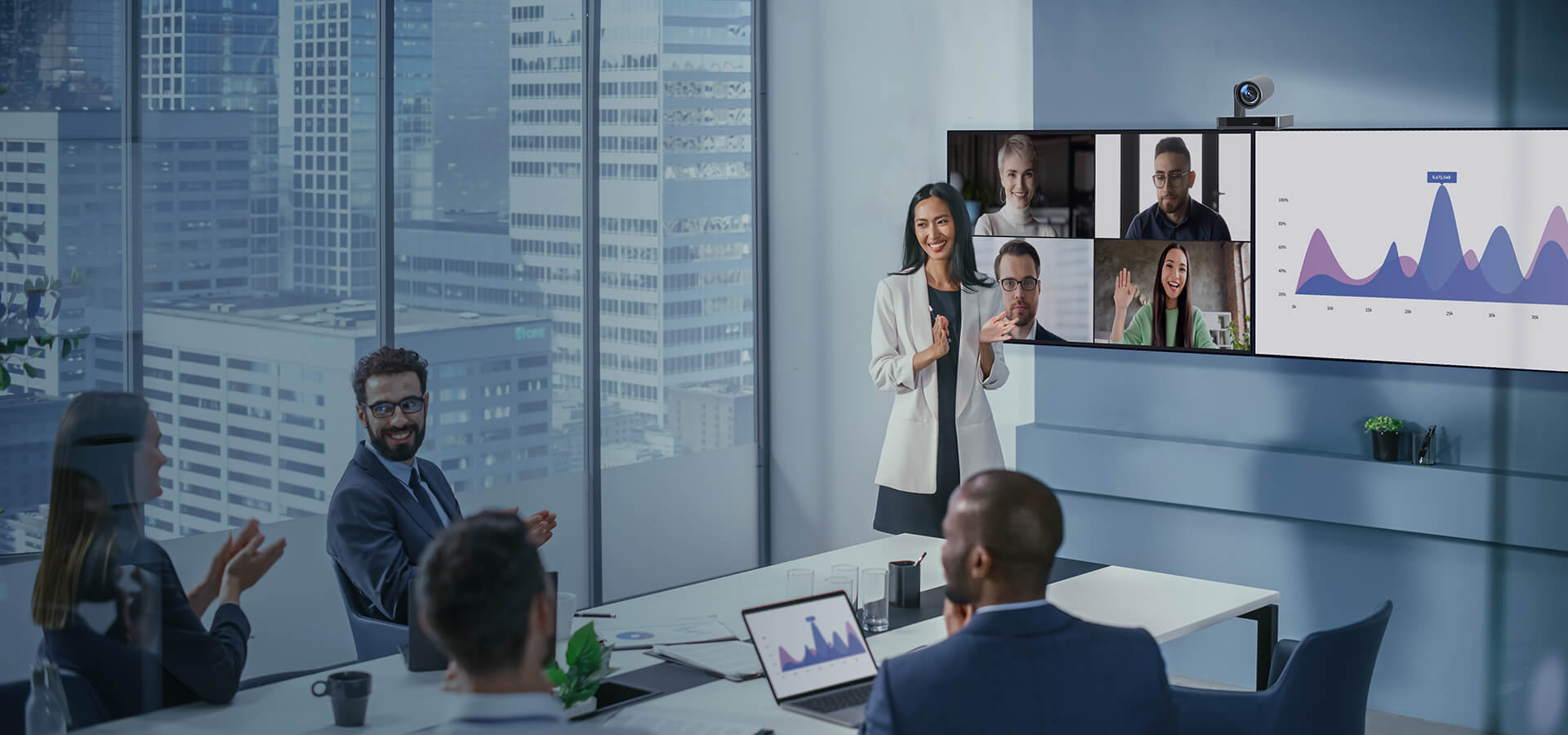 Điểm cuối hội nghị truyền hình Yealink MeetingEye 500