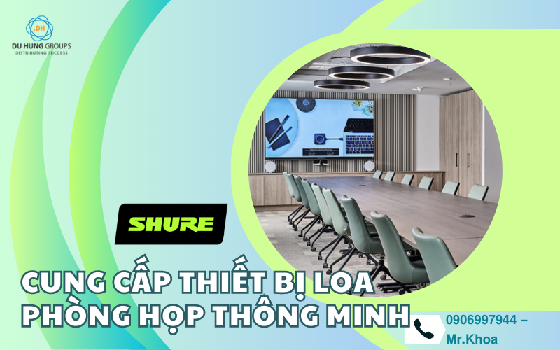 Cung cấp thiết bị loa phòng họp thông minh