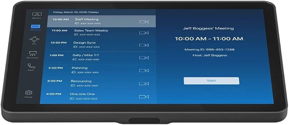Bộ thiết bị hội nghị Logitech Rally Bar + Tap IP
