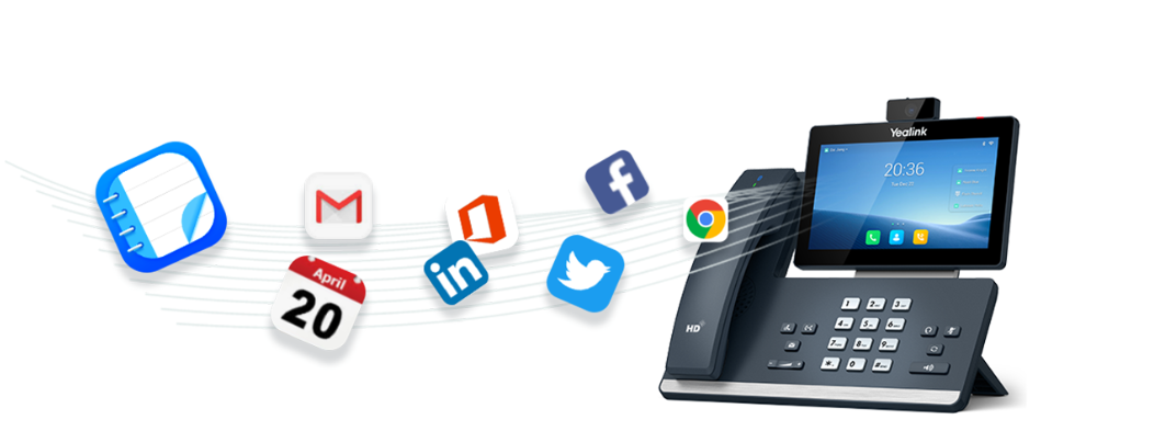 Yealink T58 - dòng điện thoại VoIP cao cấp cho doanh nghiệp