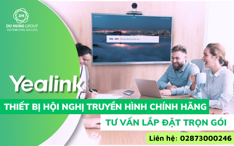 Thiết bị hội nghị truyền hình chính hãng | Tư vấn lắp đặt trọn gói