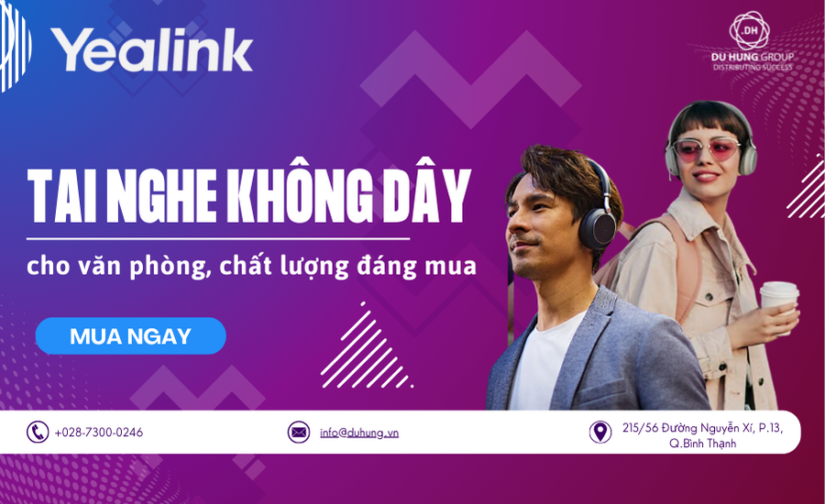 Mẫu tai nghe văn phòng không dây chất lượng, đáng mua