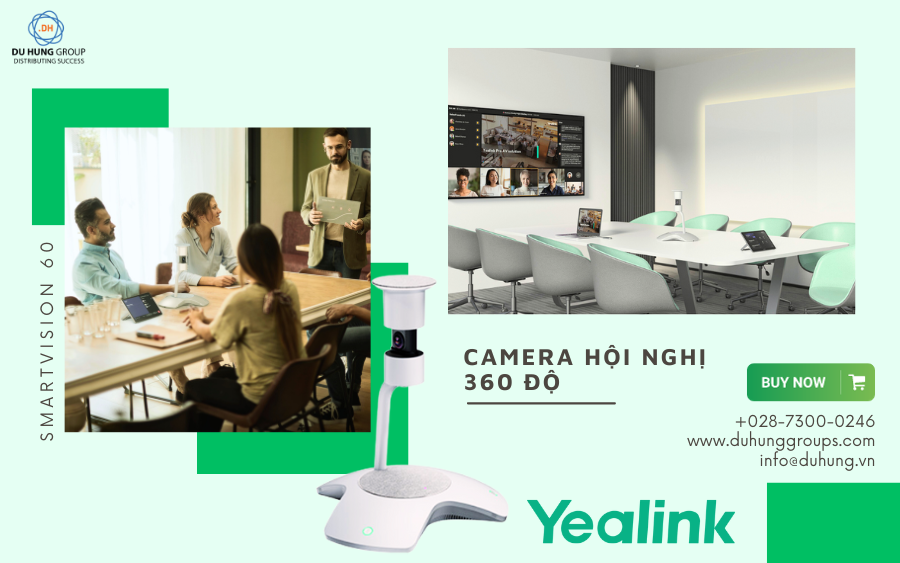 Camera hội nghị 360 độ