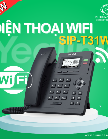 Yealink SIP-T31W Điện thoại IP Wifi không dây