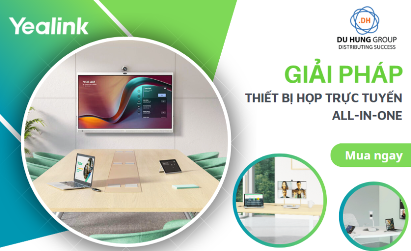 Giải Pháp Thiết Bị Họp Trực Tuyến All-In-One