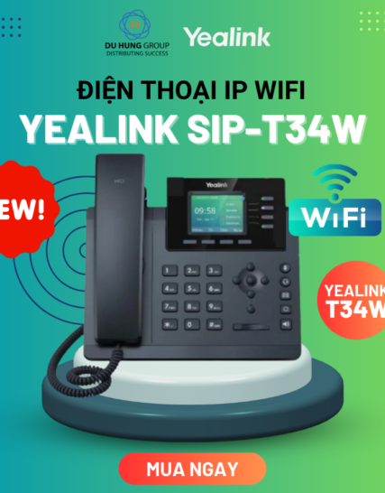 Điện thoại IP Wifi Yealink SIP-T34W
