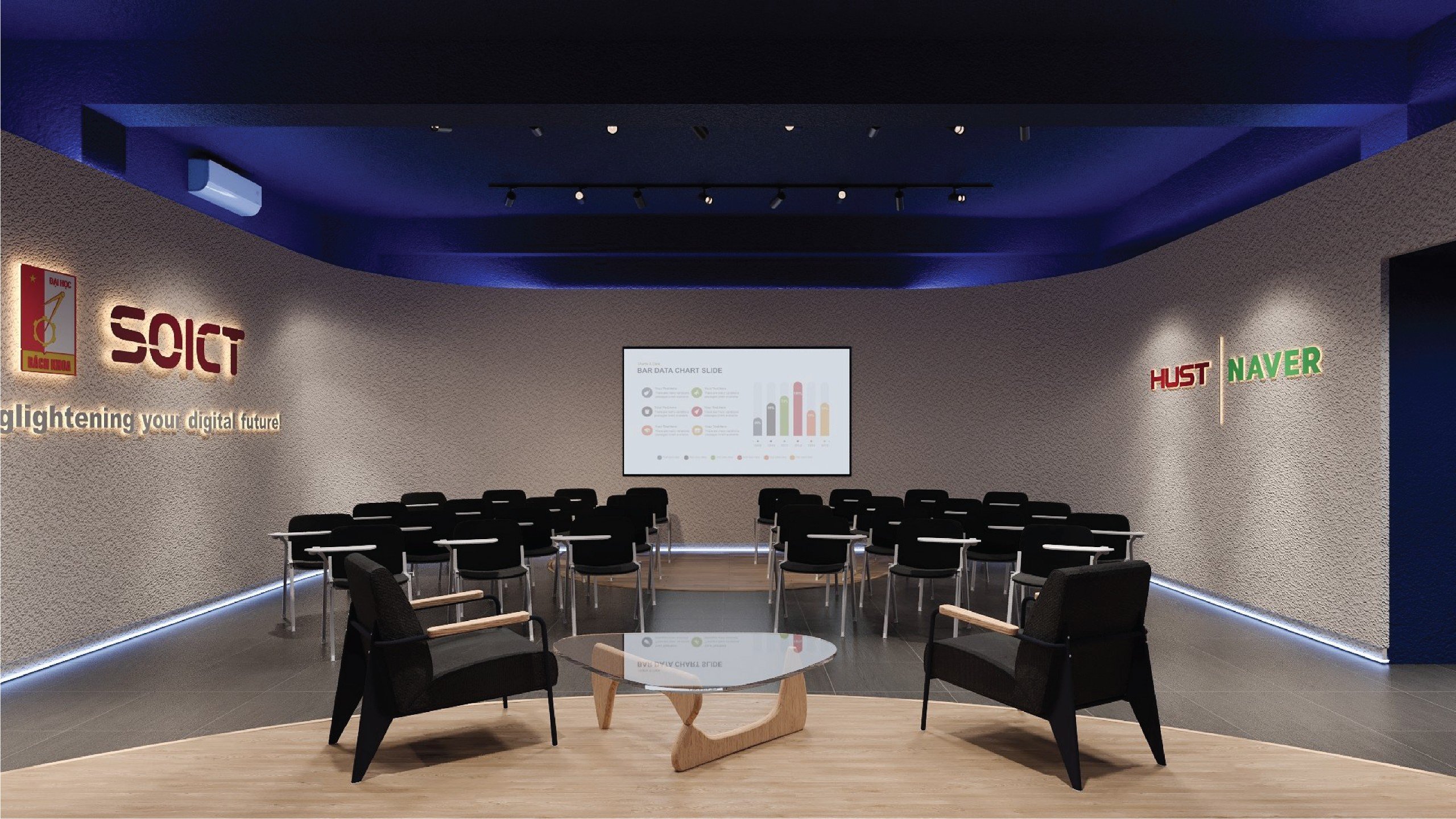 THIẾT KẾ GIẢI PHÁP PHÒNG STUDIO CHO TRƯỜNG HỌC