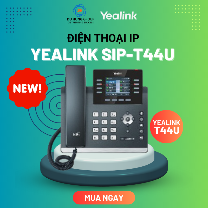 Điện thoại IP Yealink SIP-T44U