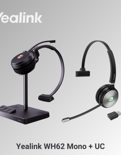 WH62 Mono UC Tai nghe Yealink không dây