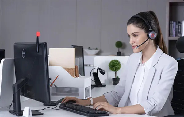 WH62 Mono UC Tai nghe Yealink không dây