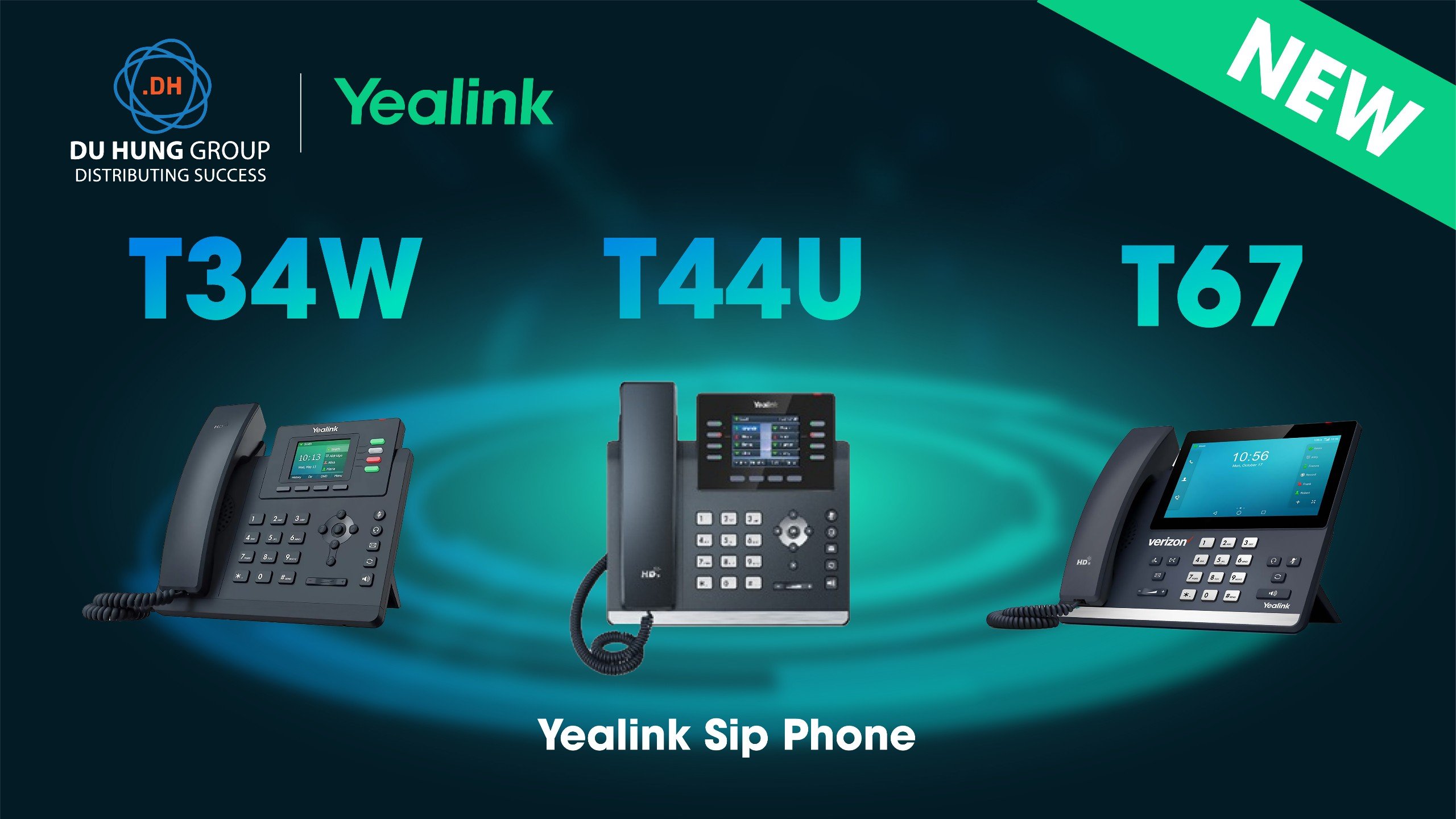 Danh sách các mẫu điện thoại IP Yealink mới nhất