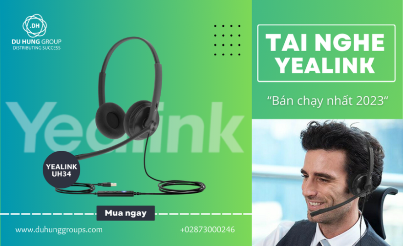 Mẫu tai nghe Yealink bán chạy nhất 2023