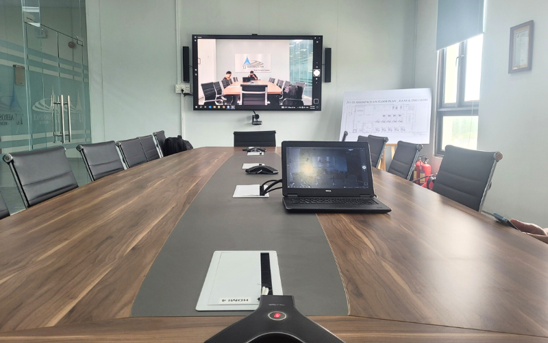 Hệ thống hội nghị trực tuyến cho Công Ty TJ Aerospace Việt Nam