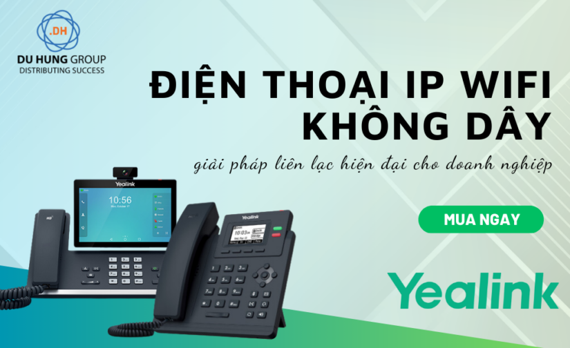 Điện thoại IP wifi không dây hiện đại cho doanh nghiệp